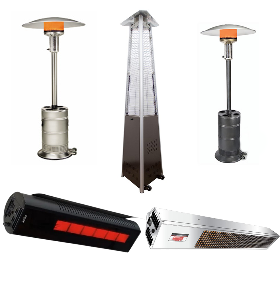 Gas propane heater rental for outdoor events in BC
